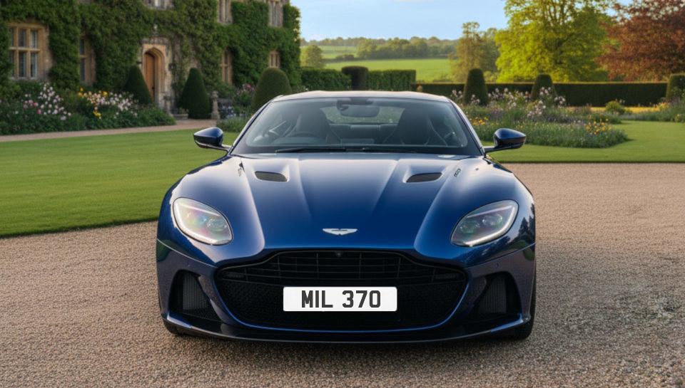 Car with MIL 370 number plate
